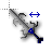 Horizontal resize cursor