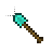 Minecraft's Diamond Shovel cursor