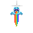 Vertical resize cursor