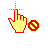 Unavailable cursor