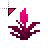Radioactive Hot Pink Torchflower Minecraft cursor