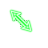 green_neon_diagonal1 cursor