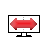 Horizontal resize cursor