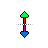 V Resize cursor