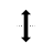 Vertical resize cursor
