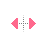 Horizontal resize cursor