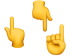 apple hand static Cursors preview