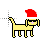 Christmas Cool Dog cursor