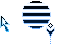 Milky Blue Cursors preview