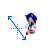 Sonic 3D Diagonal 1 cursor