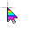 Rainbow 3 cursor