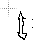 Vertical resize cursor