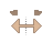 Horizontal resize cursor