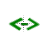 Horizontal resize cursor
