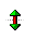 Vertical resize cursor