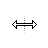 Horizontal resize cursor