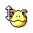 Vertical resize cursor