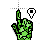 Location-Ice-Green cursor