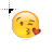 Kiss Emoji cursor
