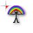 stickrainbowmanbackground cursor