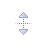 Vertical resize cursor