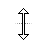 Vertical resize cursor