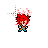 Goku SSG Red Aura cursor