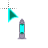 Teal Lava Lamp cursor