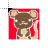 mouse licking the screen cursor