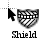 Shield cursor