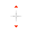 Vertical resize cursor