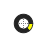 yellow circle cursor
