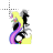 Lady Rainicorn & Lord Monochromicorn Adventure Time with arr cursor