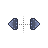 Horizontal resize cursor