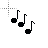 eighth note cursor