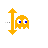 Vertical resize cursor