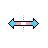 Horizontal resize cursor