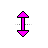 Vertical resize cursor