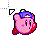 Blue hat kirby cursor