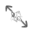 Diagonal resize 2 cursor