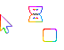 Rainbow Outdated (Original Pack) Cursors preview