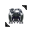 black diablos diagnal resize II cursor