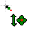 Vertical resize cursor