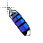 Blue Jay Feather Cursors preview
