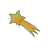 2 Christmas shooting star cursor