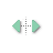 Horizontal resize cursor