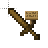 wooden sword and sign cursor