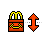 Vertical resize cursor