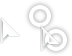 White and Gray Axolotl Cursors cursor preview