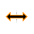 Horizontal resize cursor